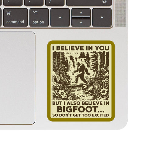 Bigfoot Sarcastic Sticker