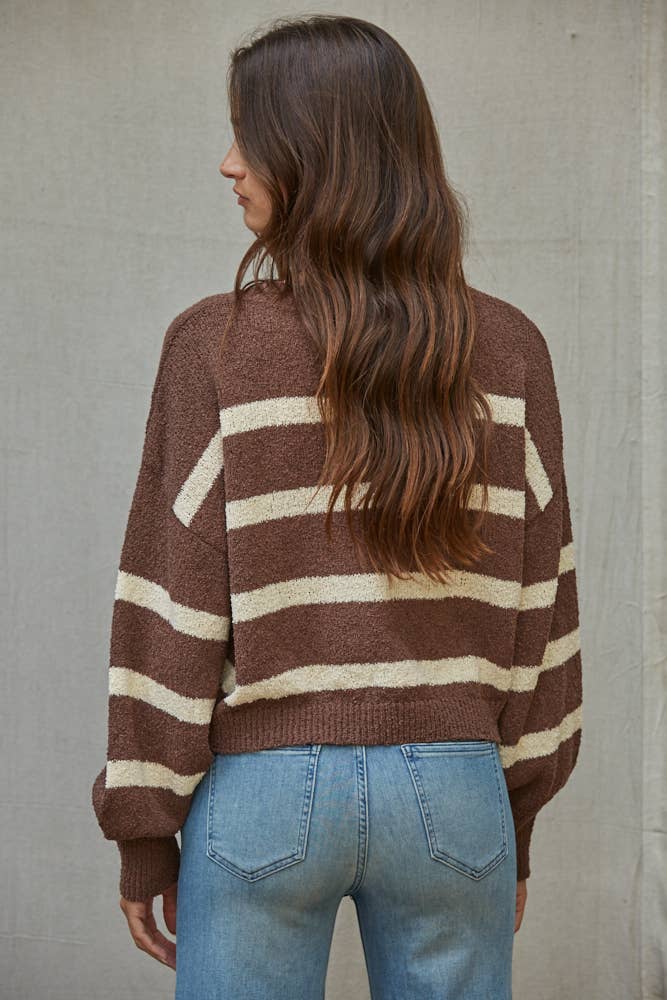 Harbor Stripe Knit Pullover