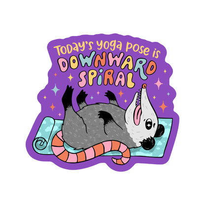 Todays Yoga Pose Sticker