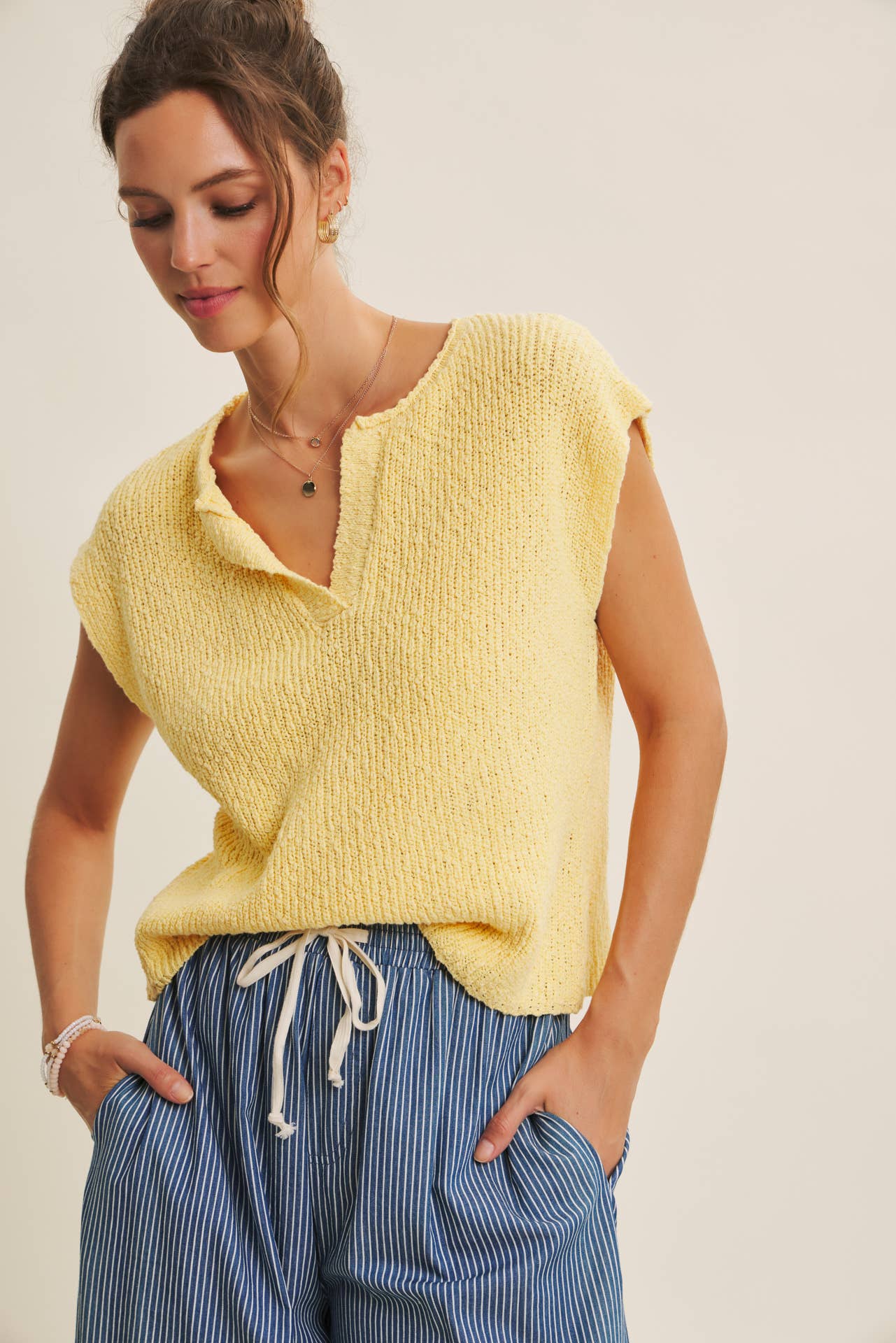 Breezy Cotton Sweater