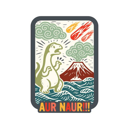 Aur Naur Dinosaur Sticker