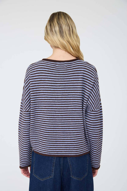 Coastal Stripe Cardigan