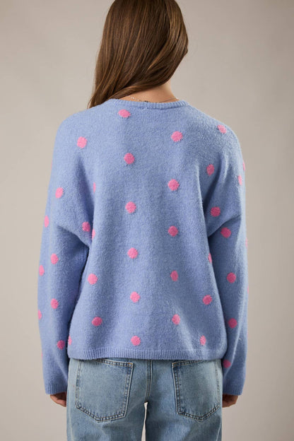Harbor Dot Sweater Cardigan