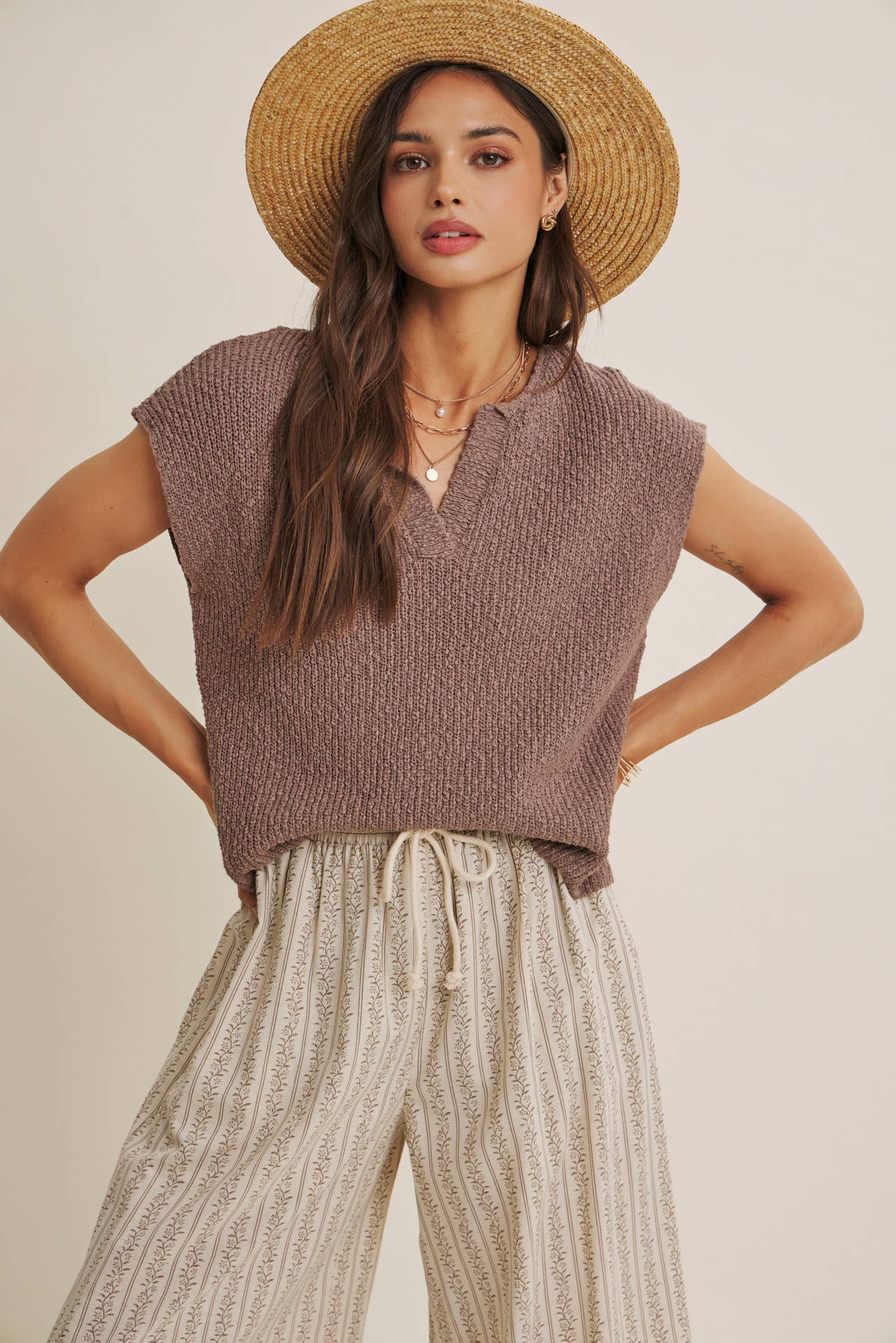 Breezy Cotton Sweater