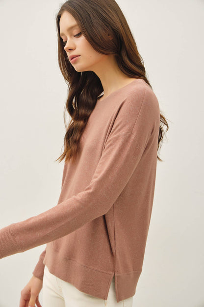 Buttery Soft Hacci Knit Top