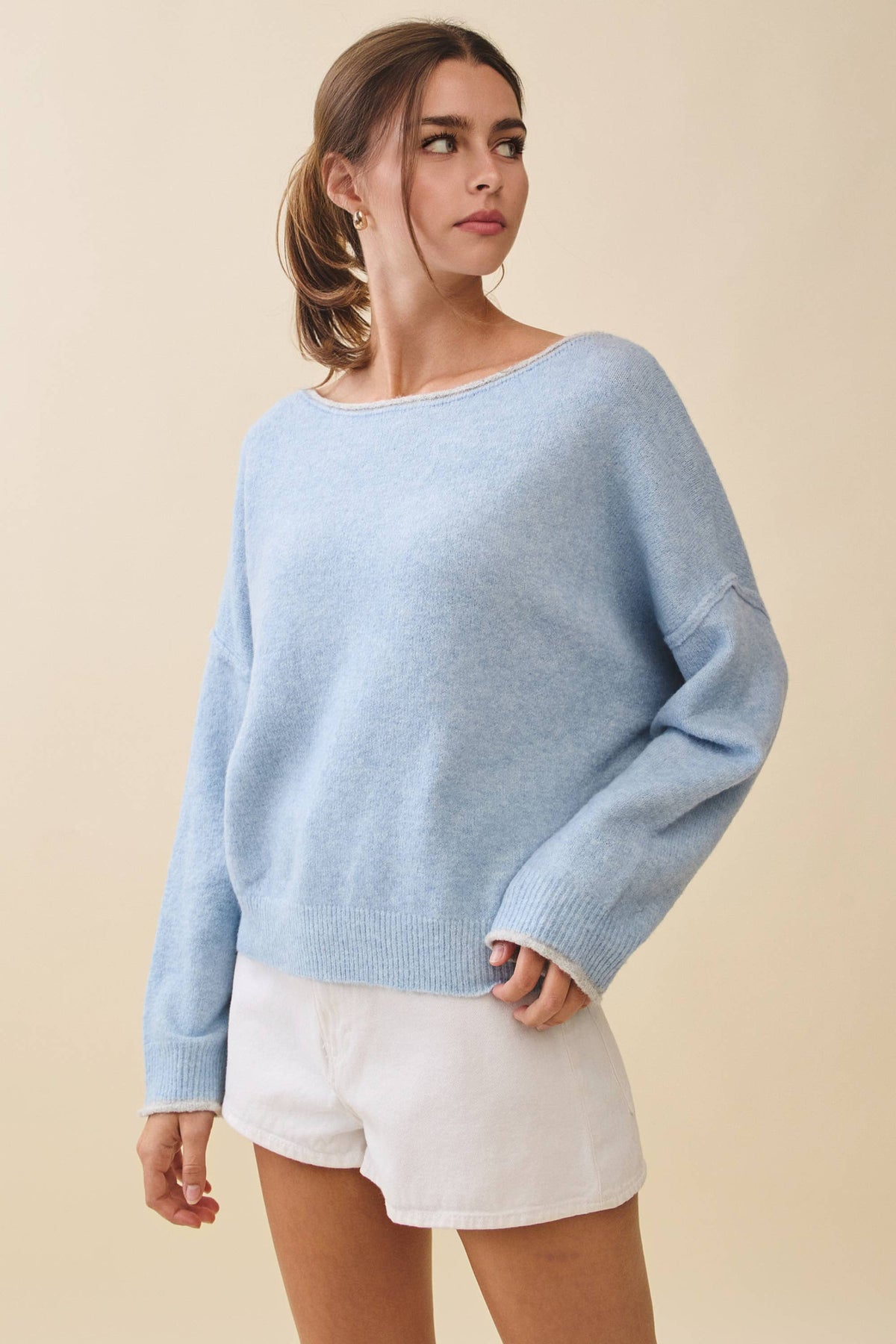 Fuzzy Cloud Sweater