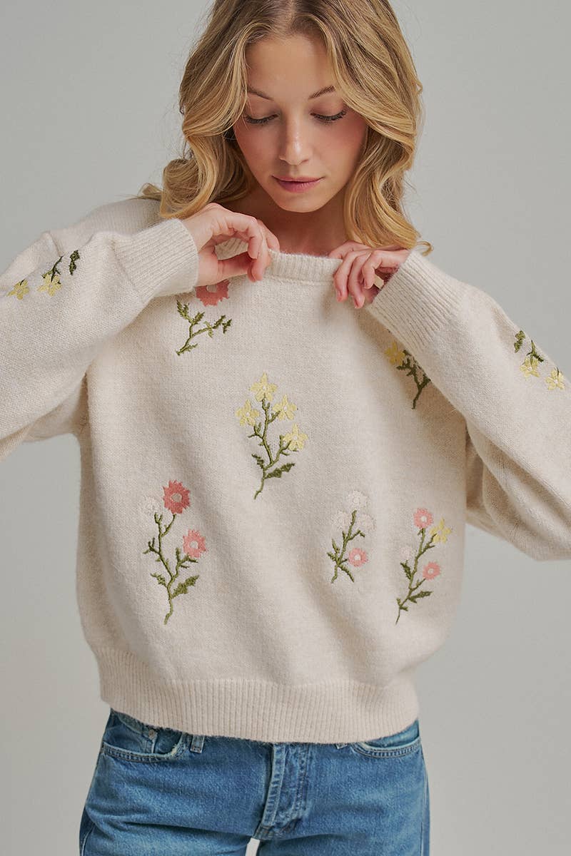 Flora Knit Sweater