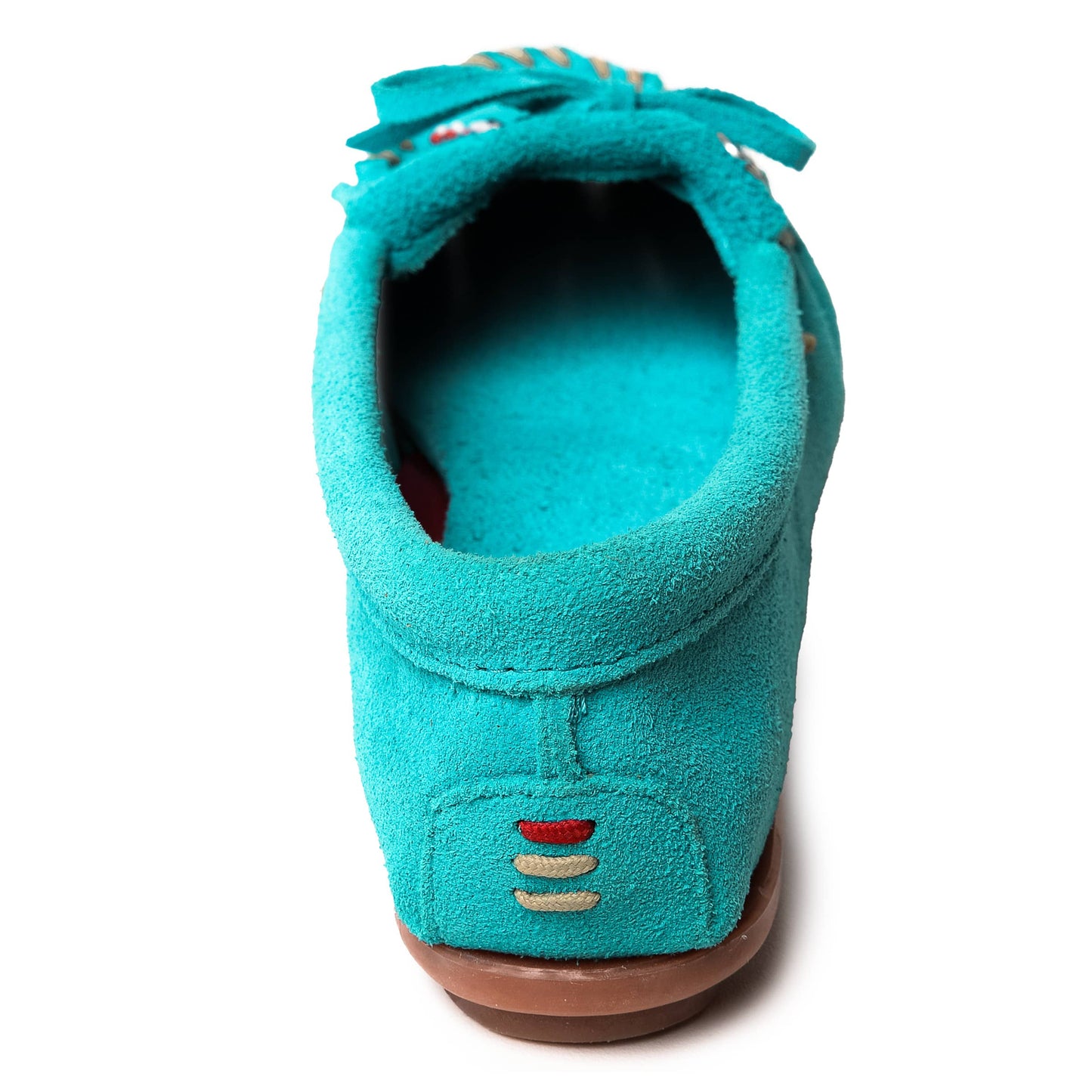 Women's Thunderbird Animikii Suede Beaded Moccasin