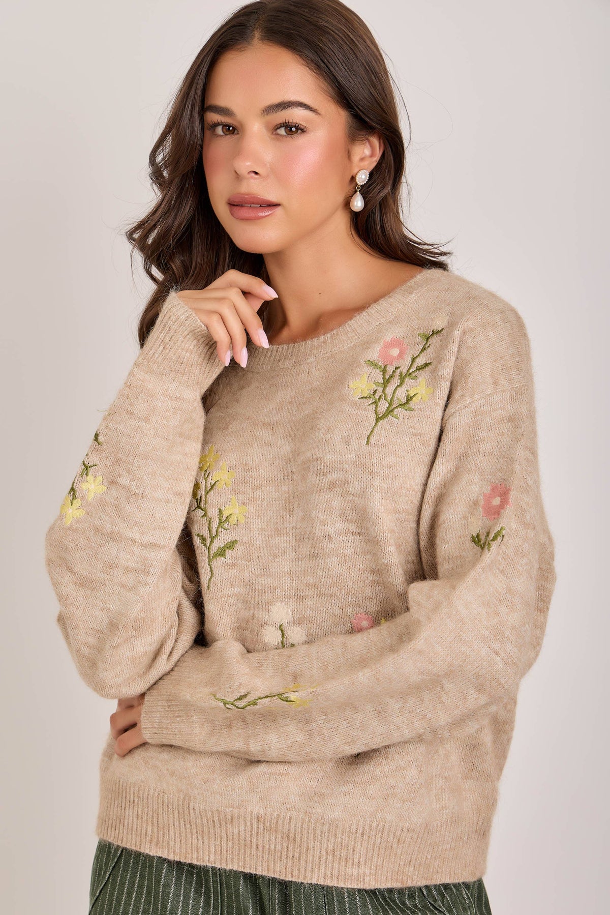 Flora Knit Sweater